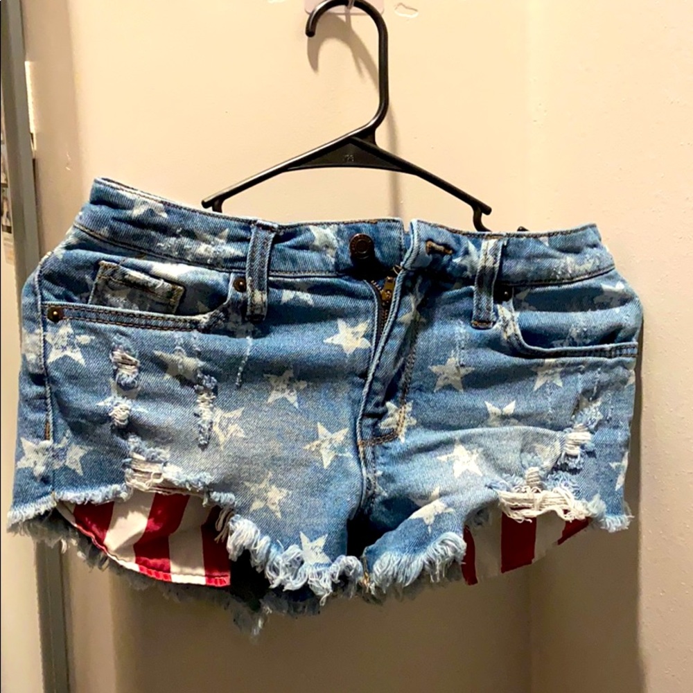 jean shorts